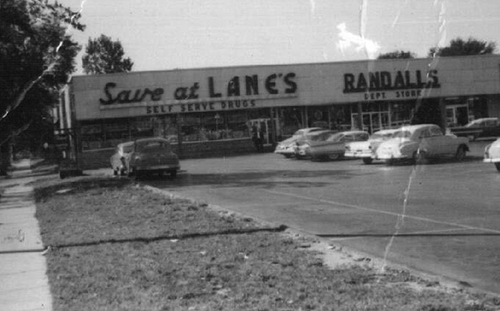 East end of Westgate, circa 1965, courtesy of the Toledo-Lucas County Public Library, obtained from http://images2.toledolibrary.org/