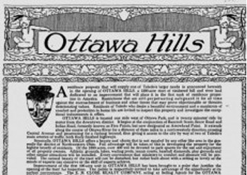 Ottawa Hills is born